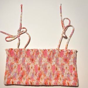 Peixoto Swim Cleo Bikini Top in Jasmine, Size S